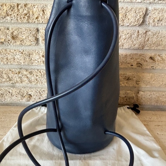 Building Block Navy Backpack Purse Bag Tassels Garment Bag - Picture 6 of 11